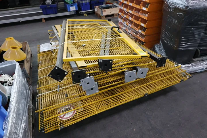 Konvolut Abtrenngitter ohne Palette